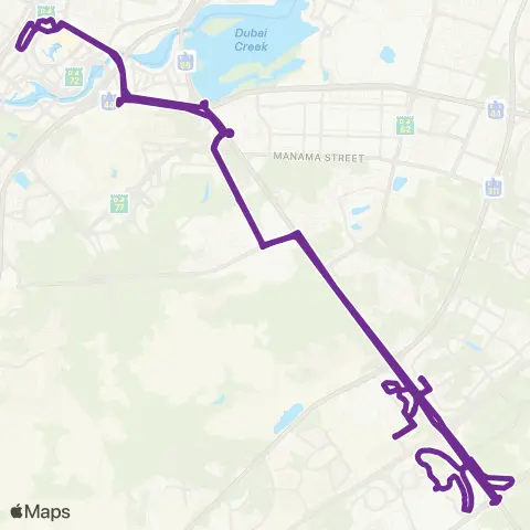 30 Bus Route Map