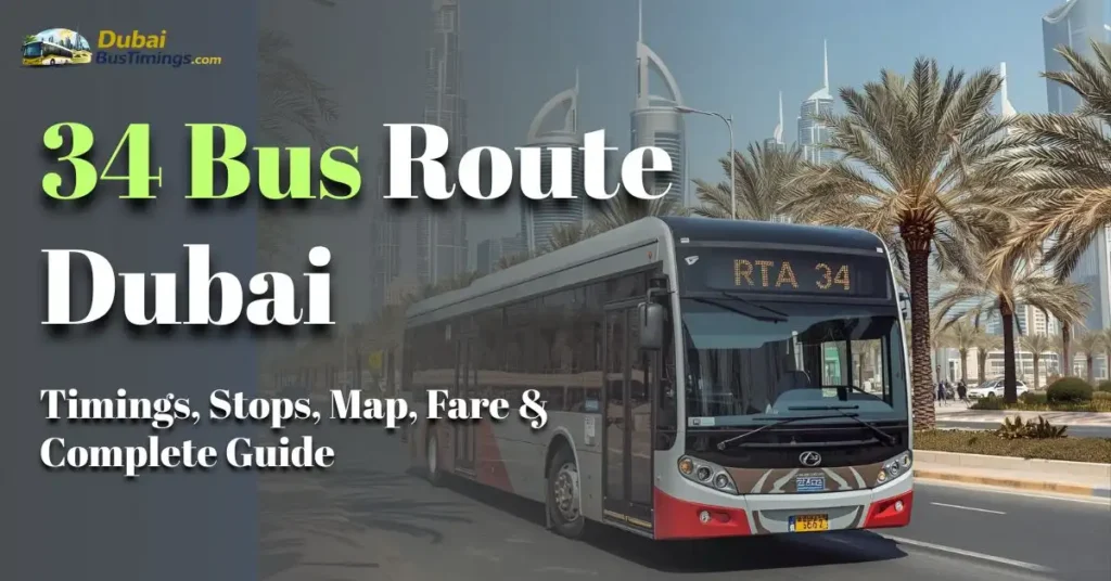 34 Bus Route Dubai