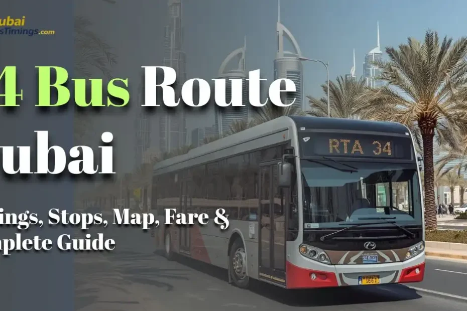 34 Bus Route Dubai
