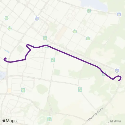 34 Bus Route Map