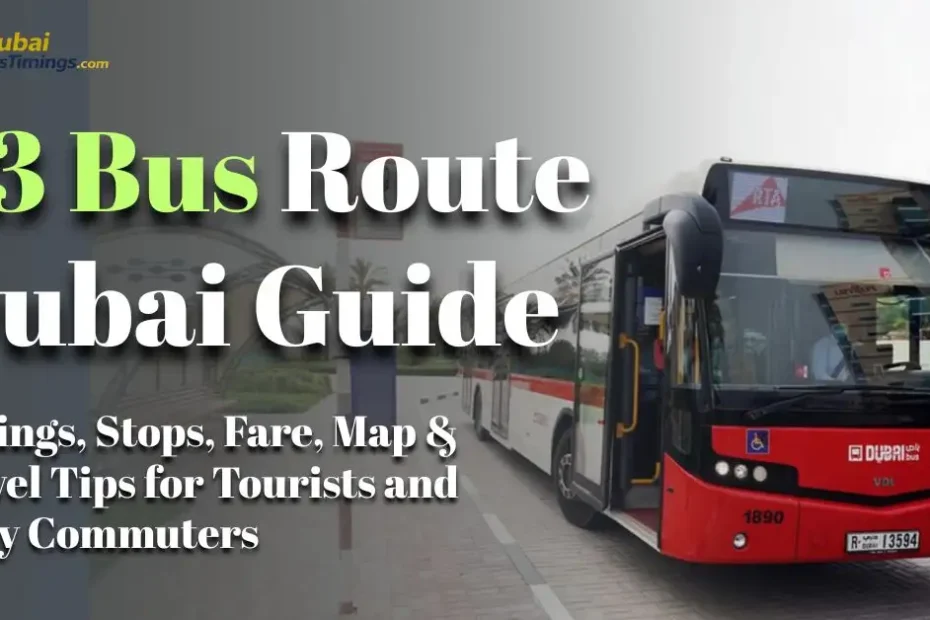 43 Bus Route Dubai