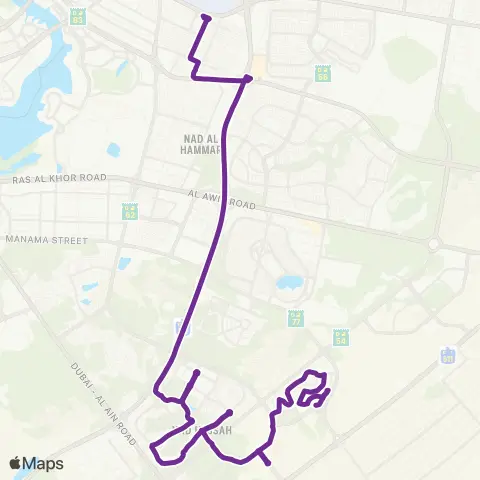 320 Bus Route Map