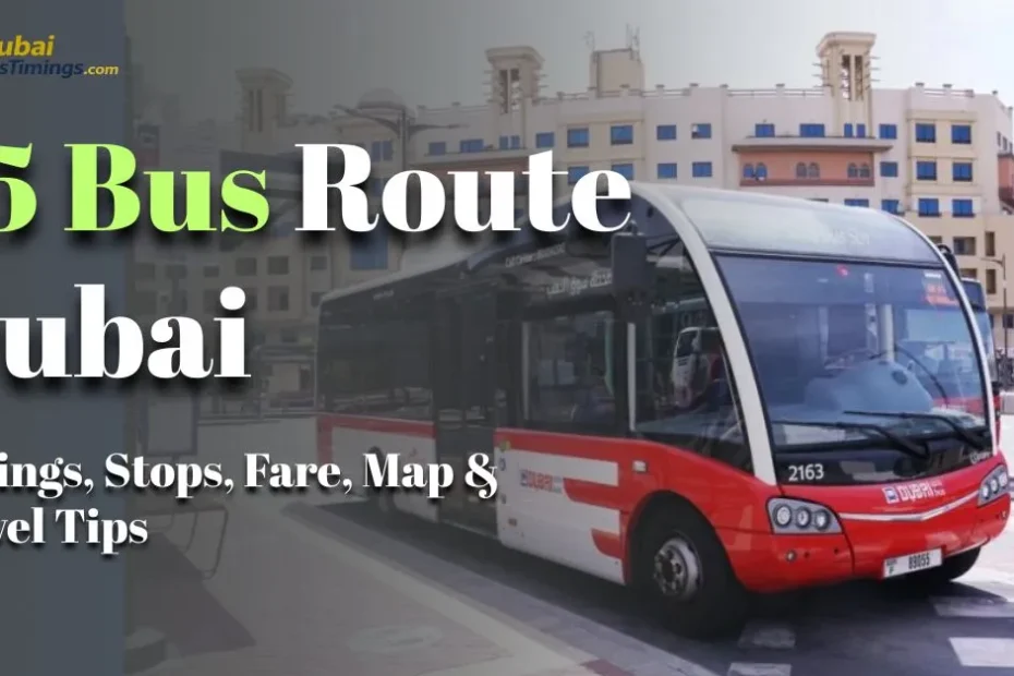 55 Bus Route Dubai