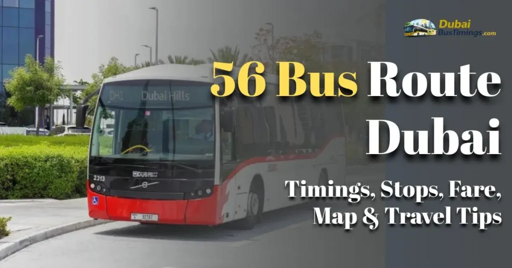 56 Bus Route Dubai