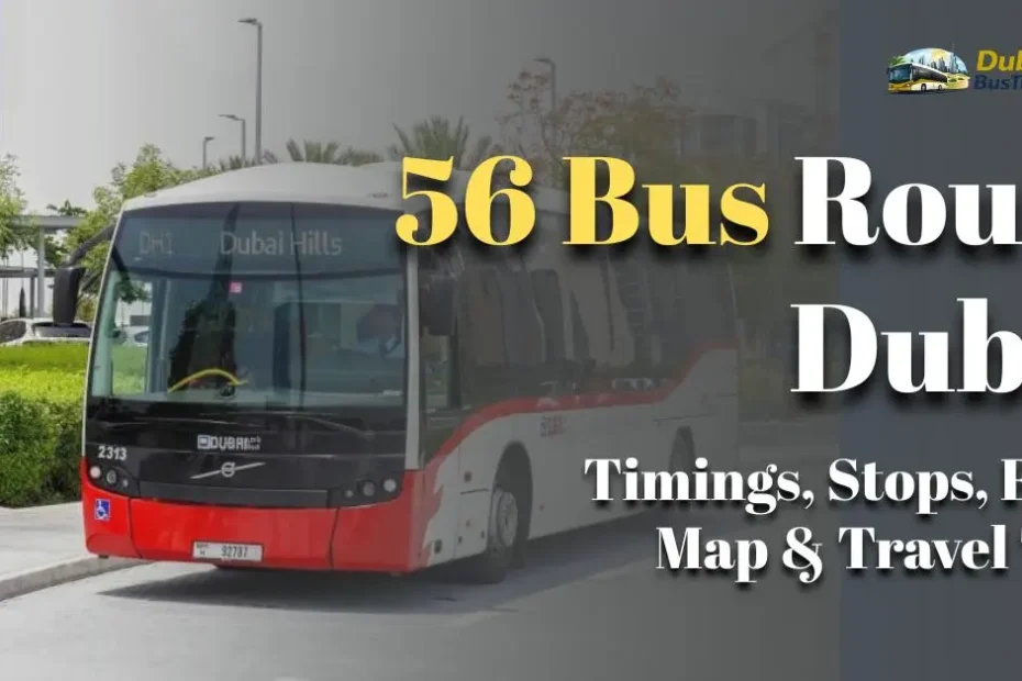 56 Bus Route Dubai