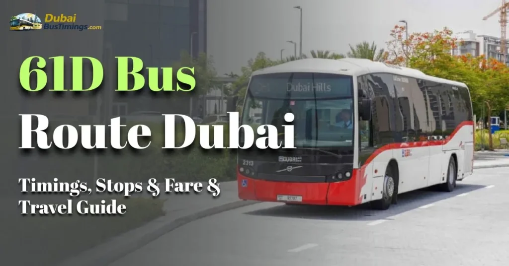 62 Bus Timetable Dubai
