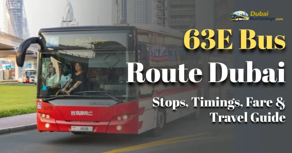 63E Bus Route