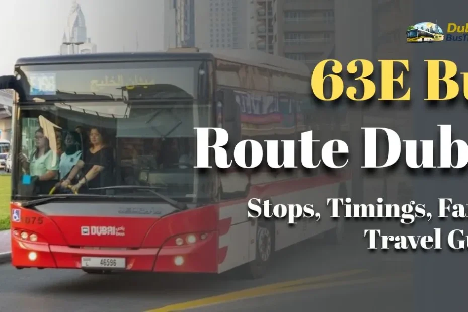 63E Bus Route