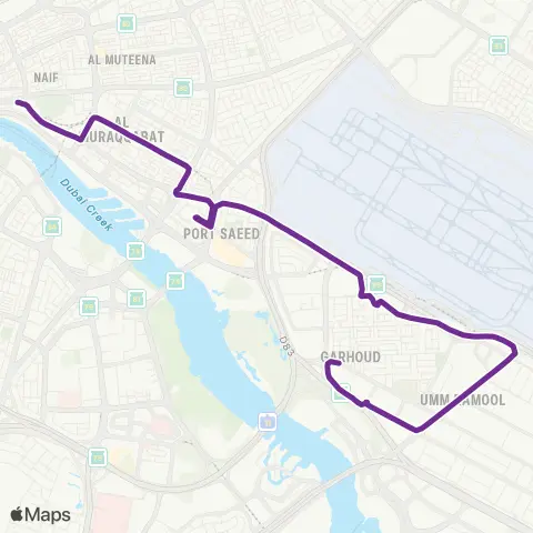 77 Bus Route Map