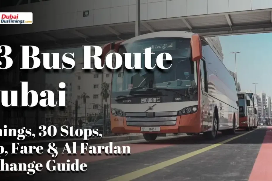 83 Bus Route Dubai