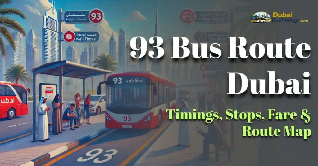 93 Bus Route Dubai