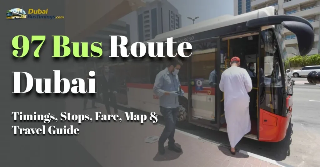 97 Bus Route Dubai
