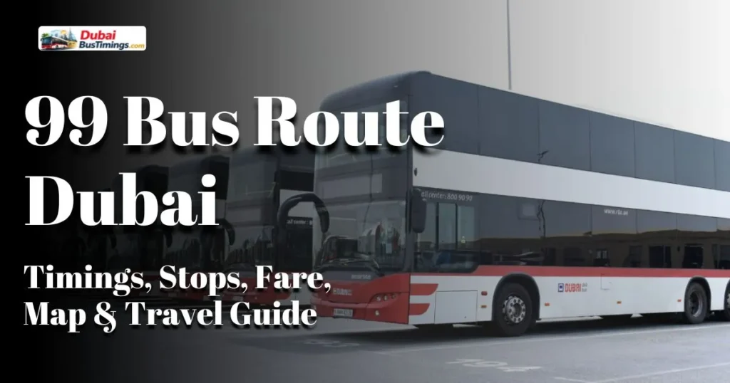 99 bus Route dubai