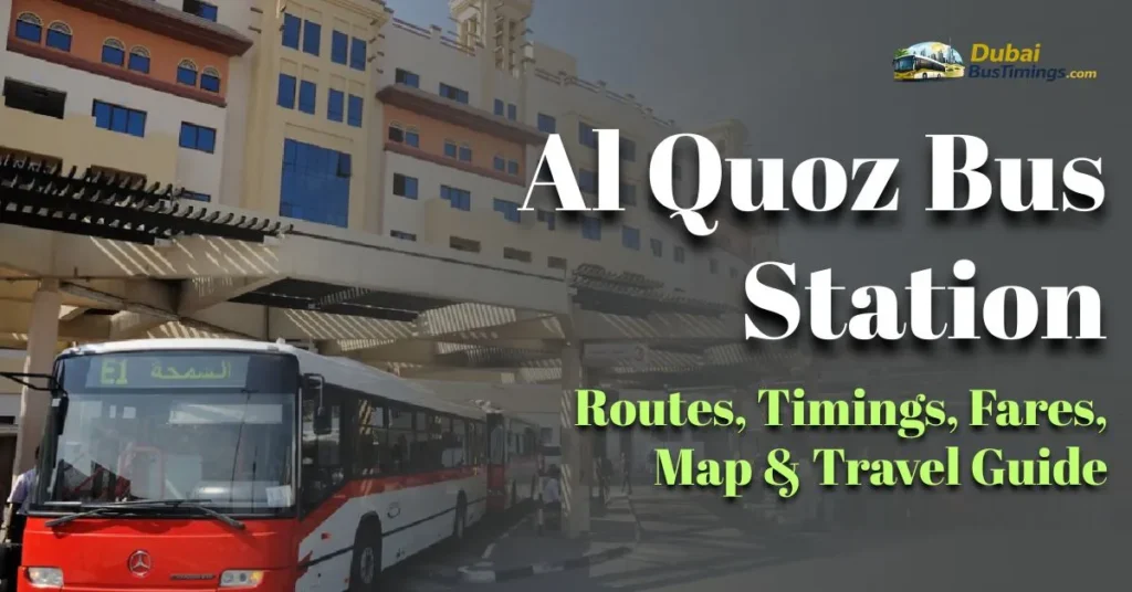 Al Quoz Bus Station