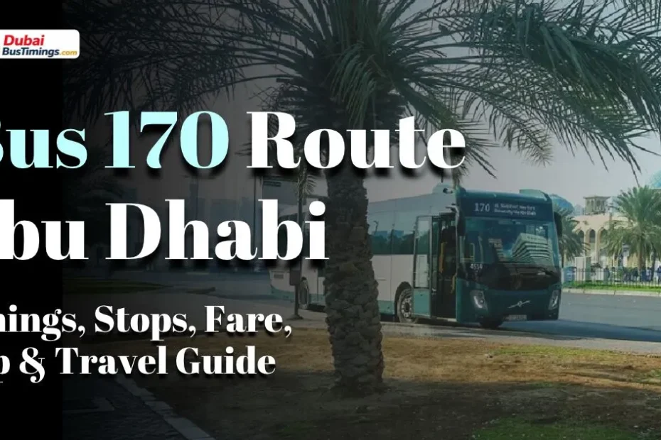 Bus 170 Route Abu Dhabi