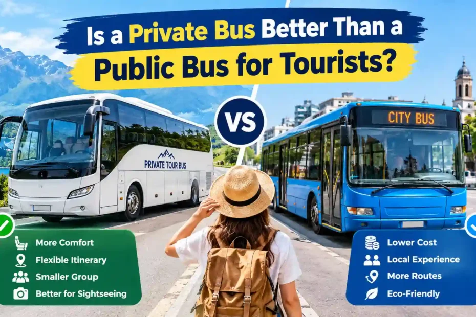 Is a Private Bus Better Than a Public Bus for Tourists?