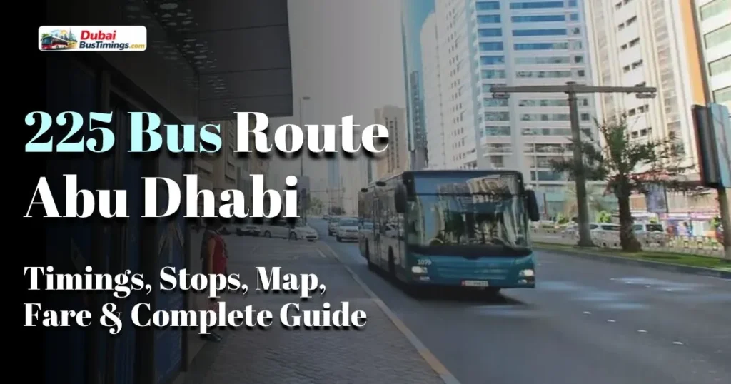 225 Bus Route Abu Dhabi